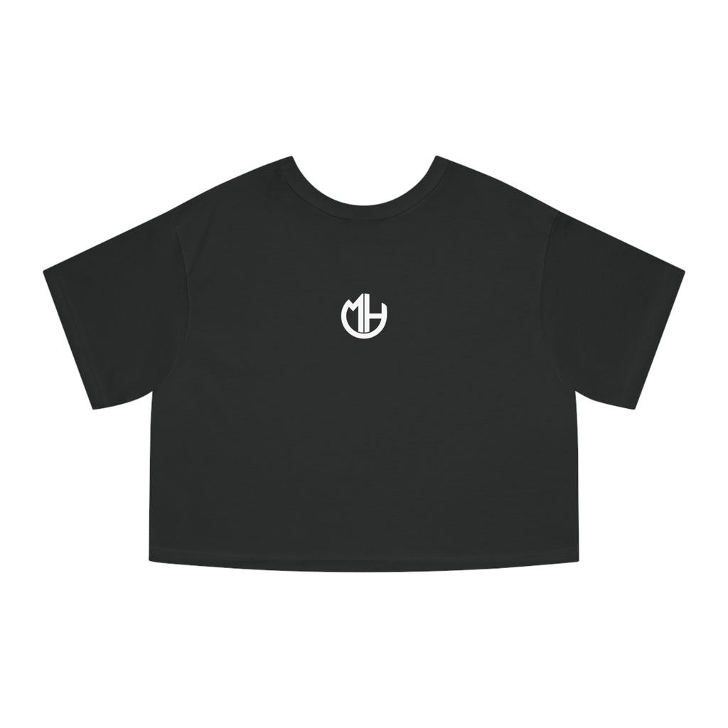 Shotgun Shawty cropped tee | Woman with shotgun graphic