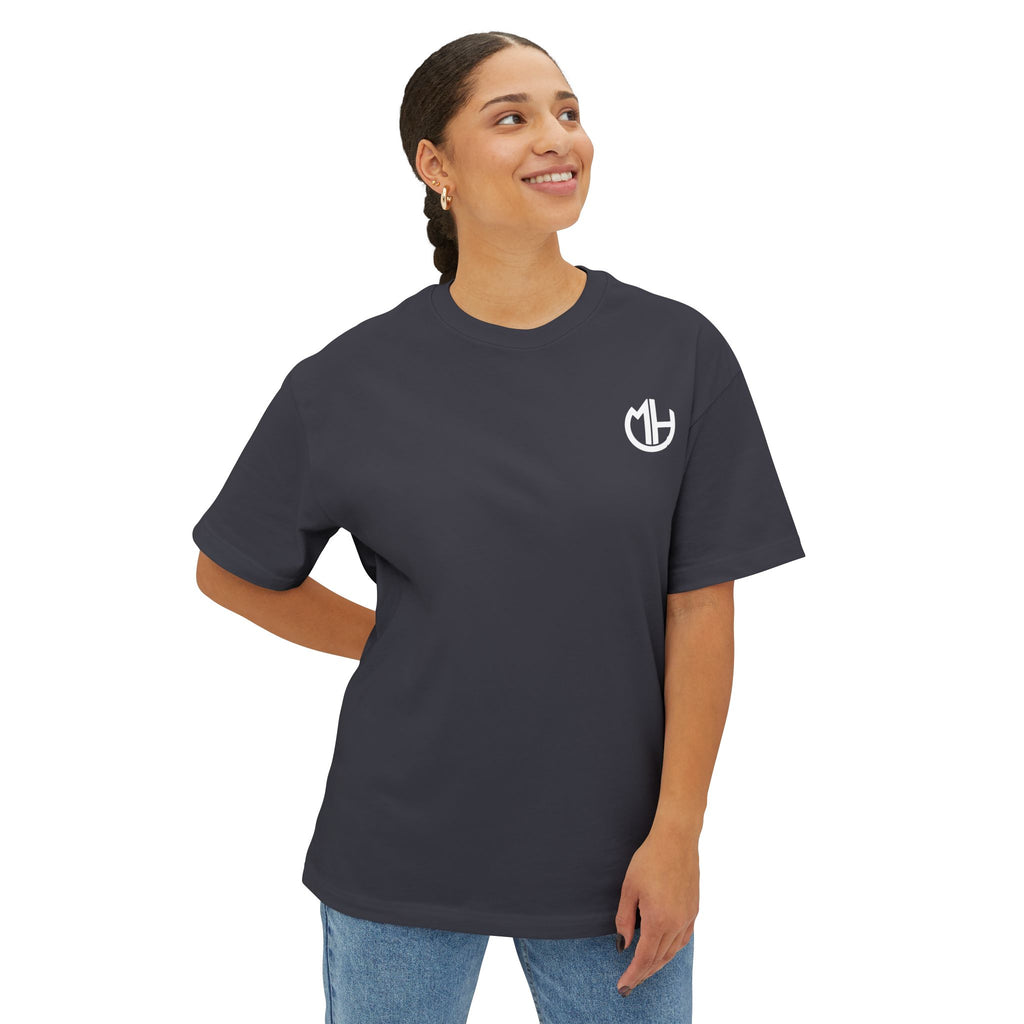 MH Logo Tee — Oversized Boxy T‑Shirt