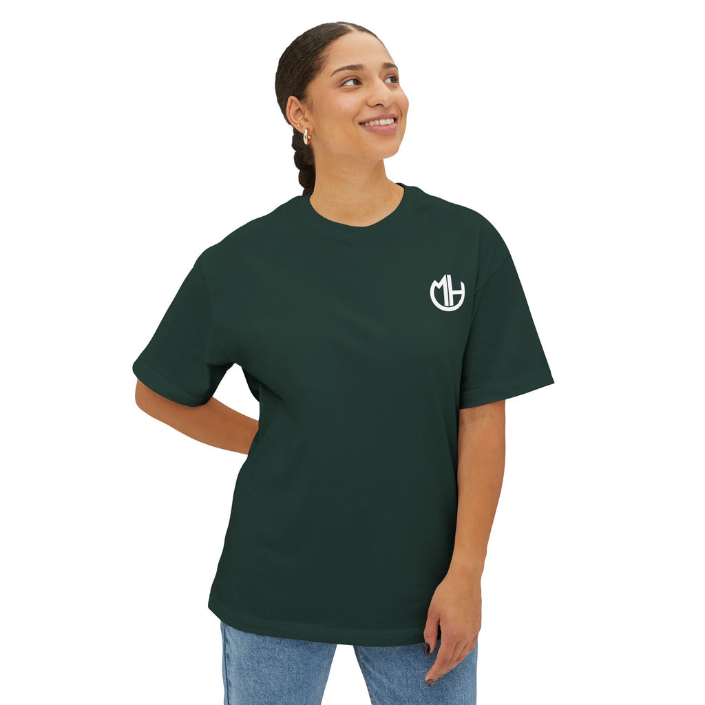 MH Logo Tee — Oversized Boxy T‑Shirt
