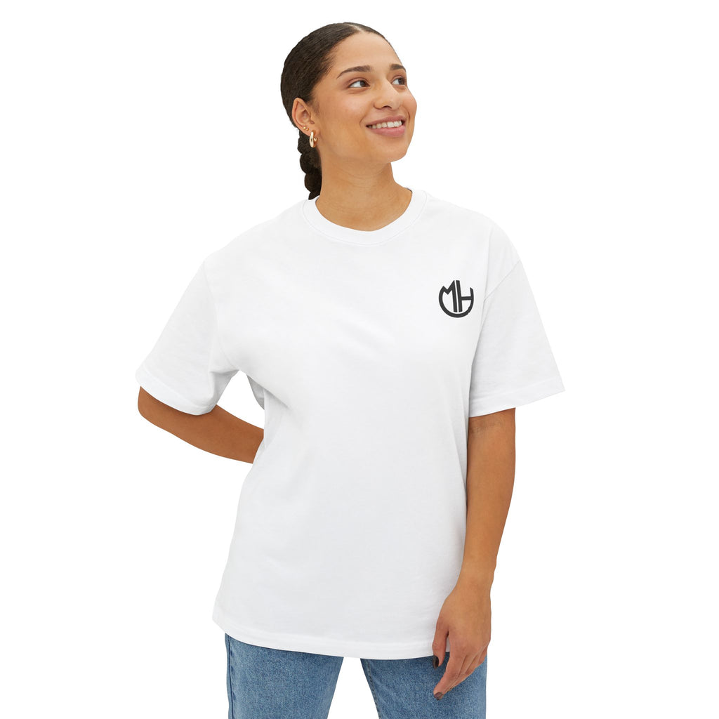 MH Logo Tee — Oversized Boxy T‑Shirt